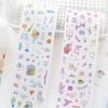 200cm/Roll INS Cartoon Masking Tapes Daily Life Decorative Label Stickers for Journal Scrapbooking Diary Album Stationery Tape