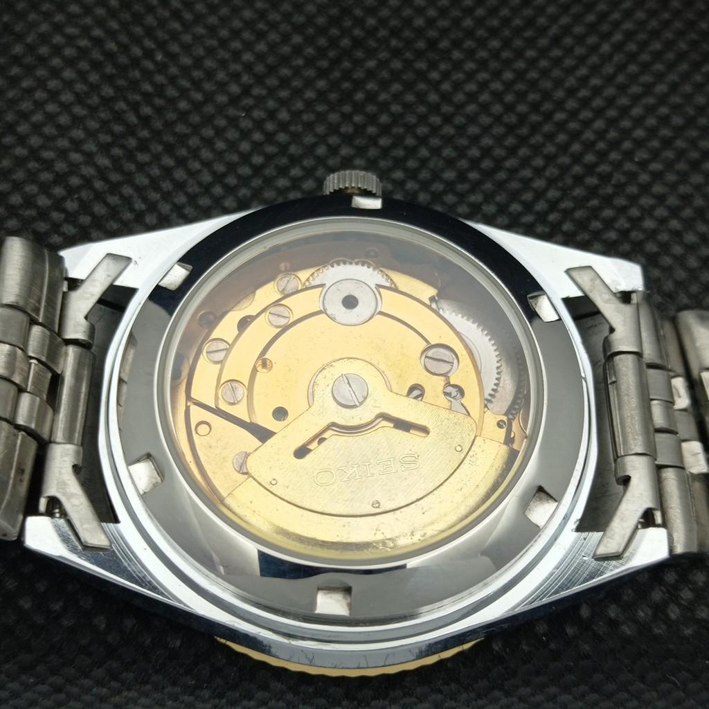 USED SEIKO 5 AUTOMATIC JAPAN MENS RARE GOLDEN MOVEMENT WATCH 575b-a305137-2 SKU575b-a305137