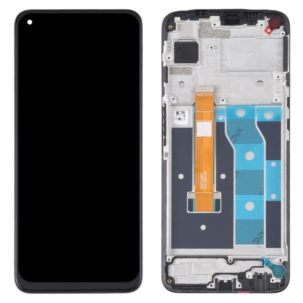 For Realme 6 RMX2001 Grade S LCD Screen and Digitizer Assembly+Frame Replacement Part (without Logo)