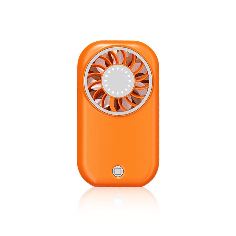 2026 USB-Powered Neck Hanging & Desktop Electric Fan - Mini Folding Portable Fan with Digital Display
