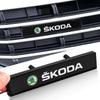 Car Sticker 2025 New LED Car Front Grille Decorative Lamp Auto Mid-grid Beacon Light for Skoda Octavia Rapid Fabia Superb Kodiaq