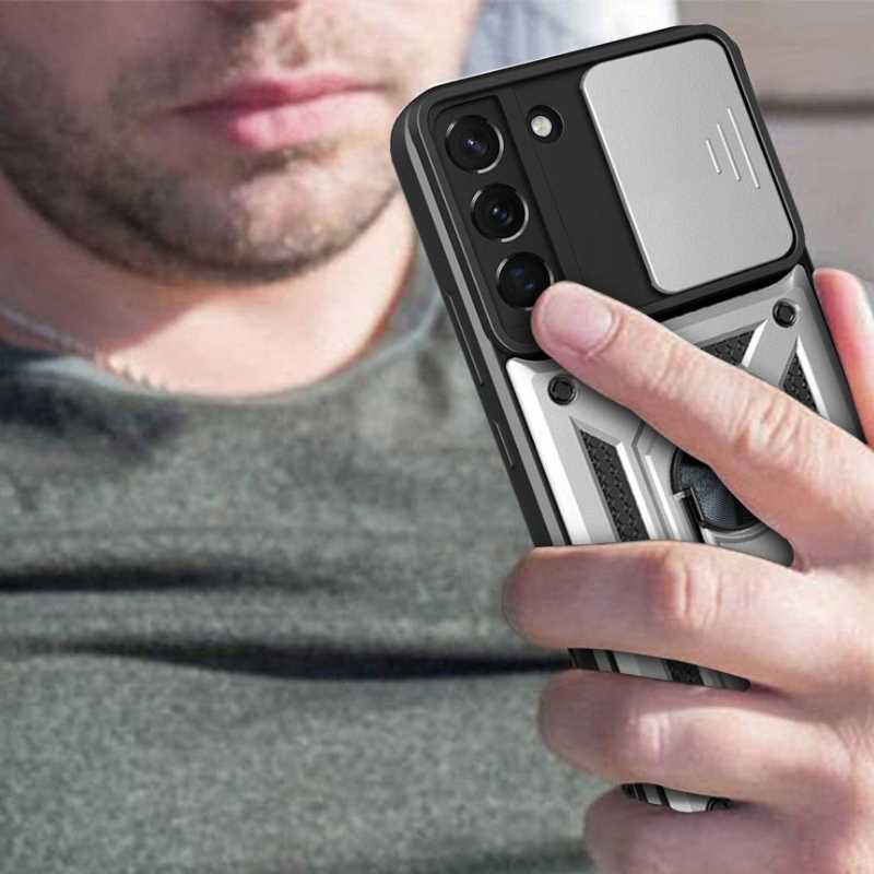 Sc Camring Galaxy S22 Silver