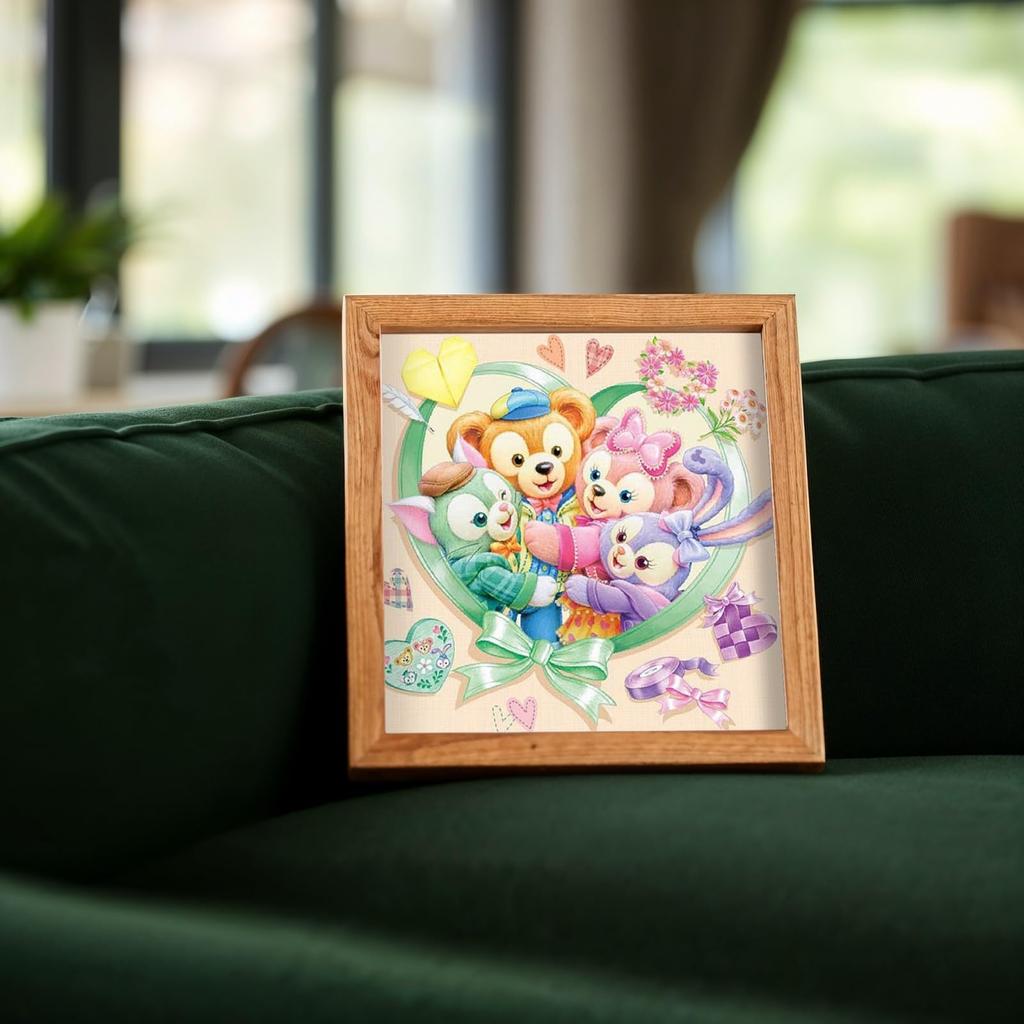 ZYSMIY Diamond Art DIY Handmade Painting Mosaic 5D Mosaic Diamond Cartoon 35x35cm Kit, Kit, Art, Art, Painting, Full-Paste Type, Animation, (DP2204)