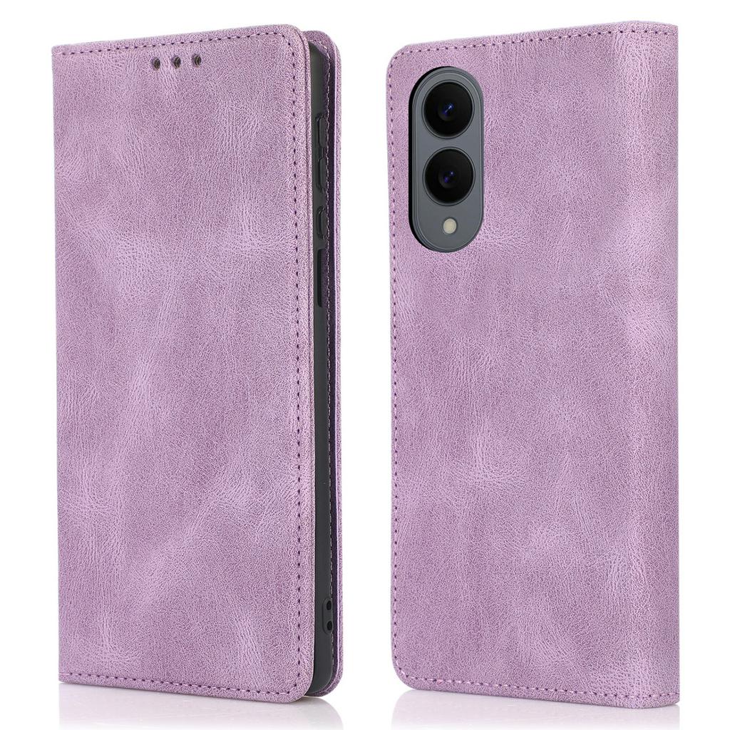 For Samsung Galaxy S25 Edge Case Wallet Magnetic Closing Leather Flip Phone Cover