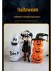 Halloween Pumpkin Ghost Inflatable Lantern for Decor & Costumes