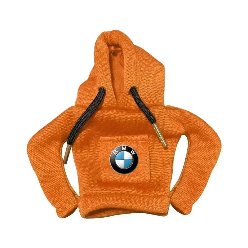 Hoodie Car Gear Car Shift Lever Cover Car Gear Shift Knob Styling For BMW M M3 M4 M5 F20 E28 E36 E39 E46 E91 Performance X1 X2