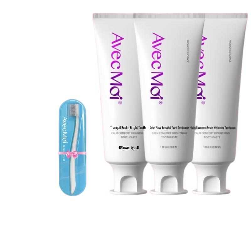 Avico Moment Brightening & Stain Removal Toothpaste Set