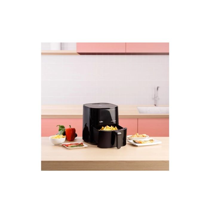 Horkovzdušná fritéza bez oleje - SOLAC - Léviter Digital - 5L - 1400W - Teplota 80-200°C