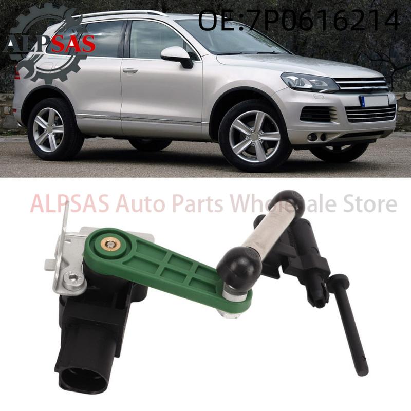 7P0616214 7P0616213 Car Front Left/Right Height Level Sensor For VW Touareg V6 V8 2011-2018 FL FR Car Accessories