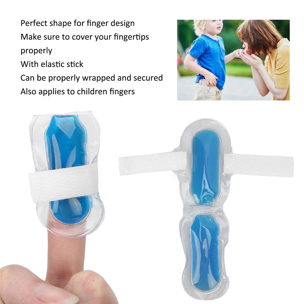 6cm Ice Pack Small Cold Compress Fingers Toes Injury Soothing Swelling Gel Ice Pack for Children