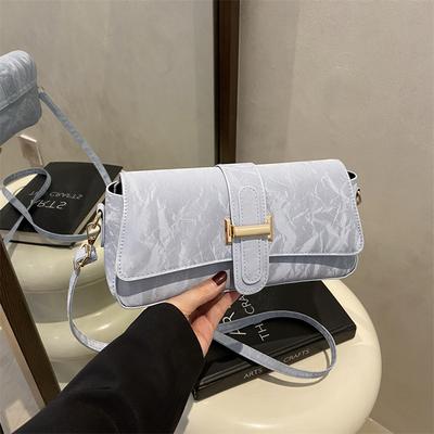 Nischendesign Tasche Damen 2025 neu beliebt vielseitige Umhängetasche hoher Wert einzelne Schulter Unterarm Baguette-Tasche