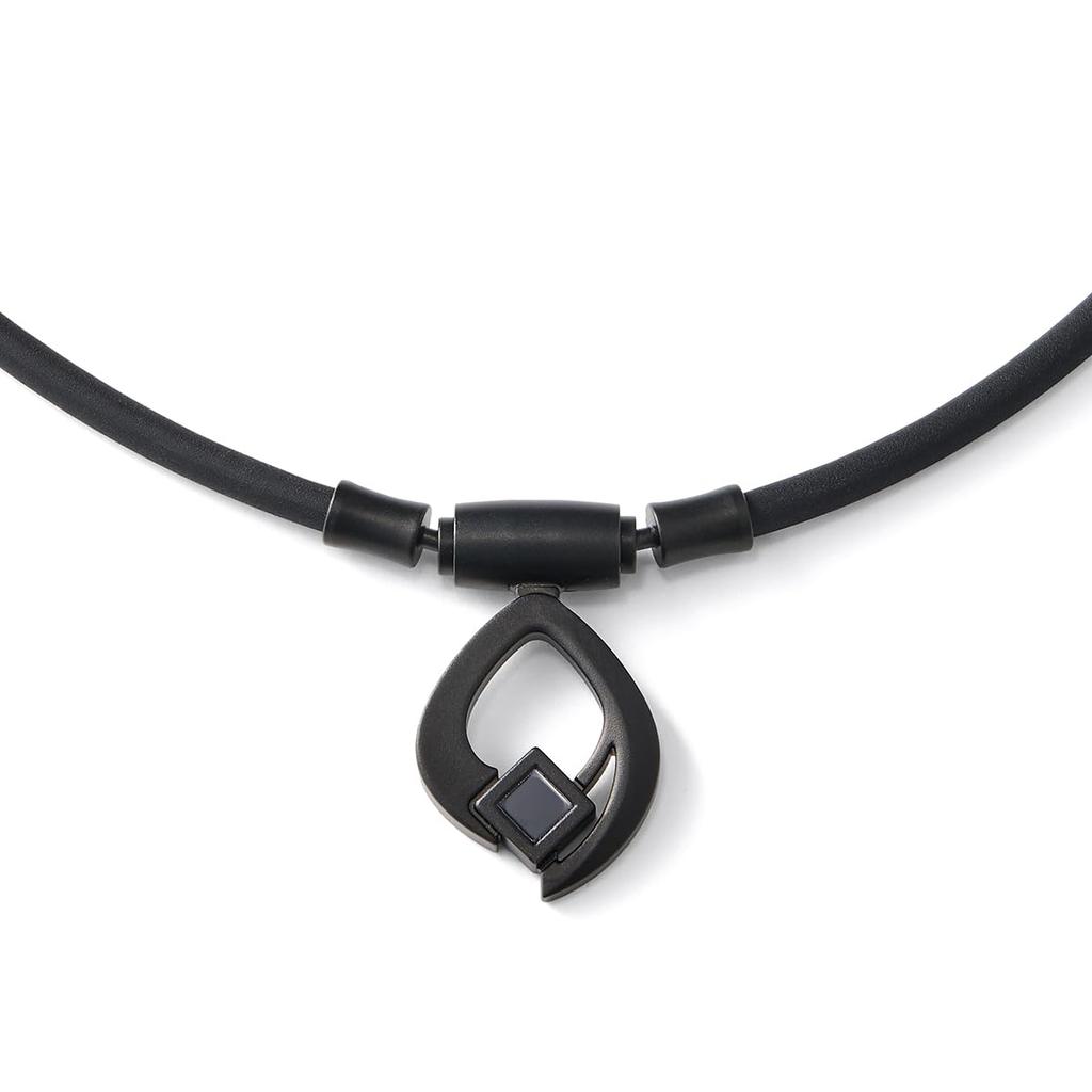 Colantotte TAO ARC Matte Black X L Necklace, Black,