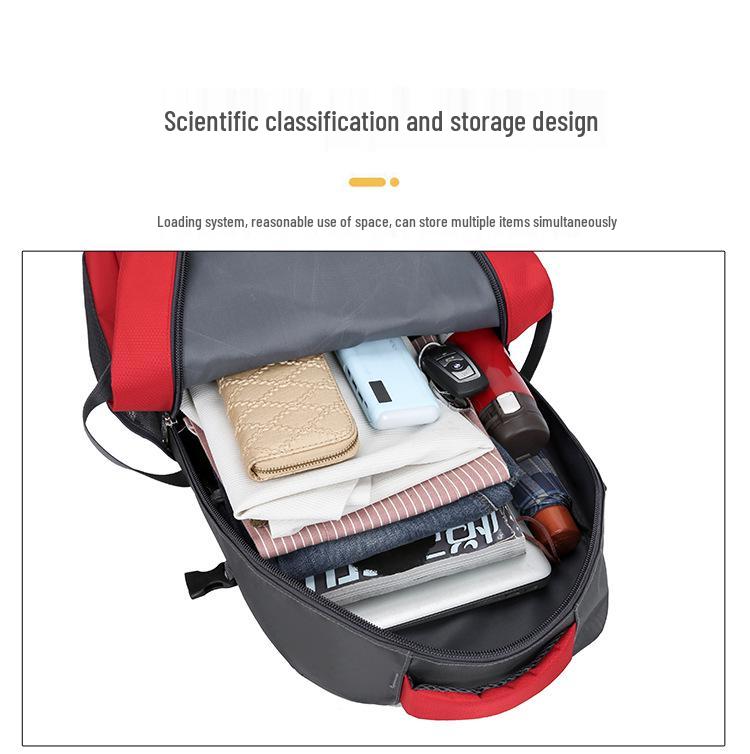 Men's Large Capacity Outdoor Backpack for Travel and Leisure