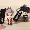 6708 BTS Tinytan Figure Keychain Keyring Kpop Goods Bag Accessory Official Authentic Figurine, Jung Kook, Large