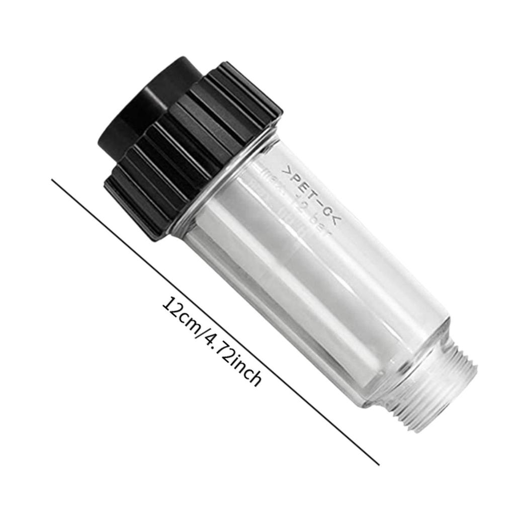 High Pressure Washer Water Filter Easy Installation Professional Multipurpose Accs 3/4" Water Inlet Garden Hose Inlet Filter