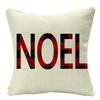 Christmas Cushion Cover Xmas Decorative Farmhouse Buffalo Check Pillowcase Holiday Party Decor Pillow Cover for Living Room Seat