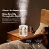 Triple Spray Humidifier Quiet Large Mist Volume Large Capacity For Bedroom Living Room Office Home Safe For Pregnant Women Baby