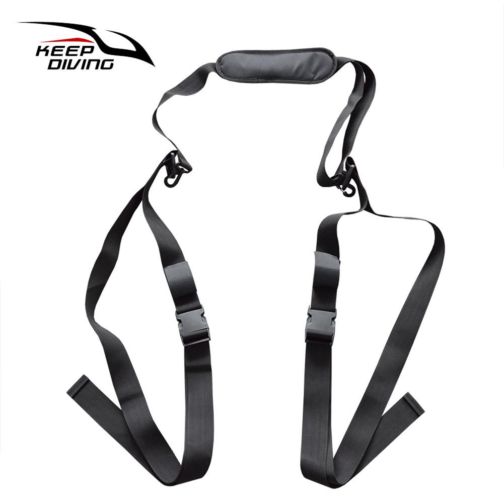 Cinto de transporte de prancha de surf, alças ajustáveis ​​para prancha de remo, alça de ombro portátil, acessórios de surf