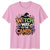 Witch Way To The Candy TShirt Halloween Gift For Him And Her