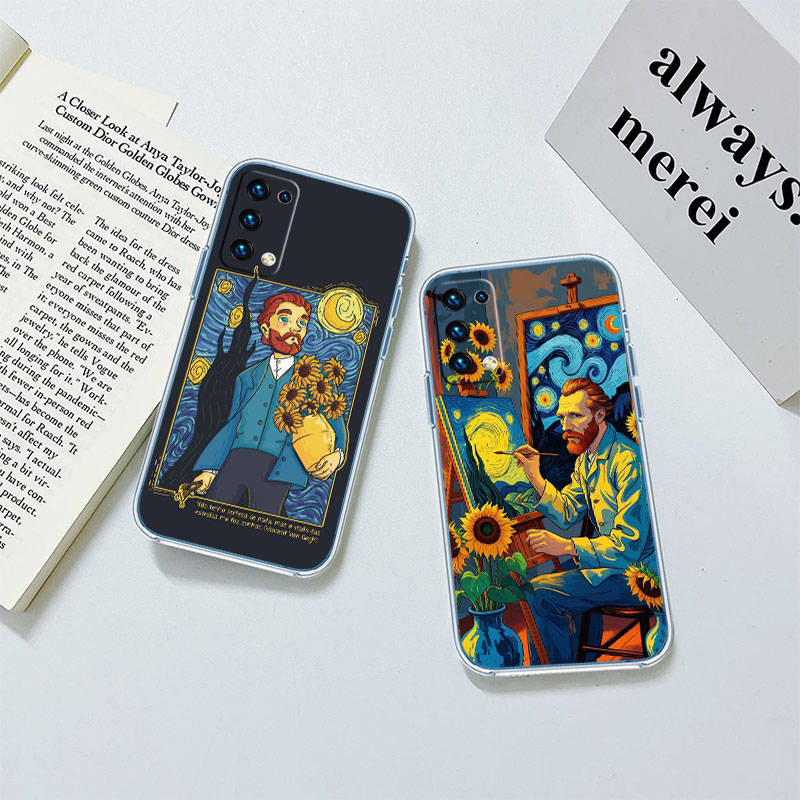 IR27 Starry Night Van Gogh Case for Motorola E22S E7 G6 G7 G8 G9 Plus Power Play G10 G20 G04 E30 E40 E22 E20 E13 E15 G22 G23 G05 G75 G35 G55