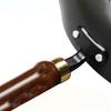 Traditional Wok Hammered Iron Pan with Non-Stick Coating Wooden Handle Frying Pan Japanese Cookware for Gas And Induction Stoves