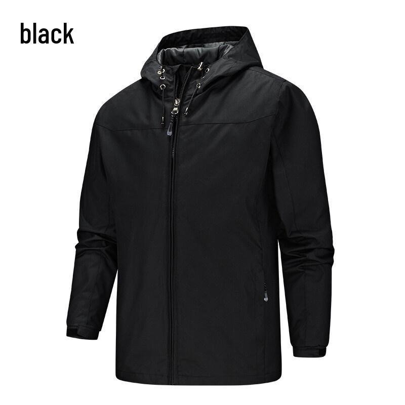 

Unisex Waterproof Windbreaker: Lightweight, Breathable, Trendy Outdoor Jacket for Spring and Autumn. XXL