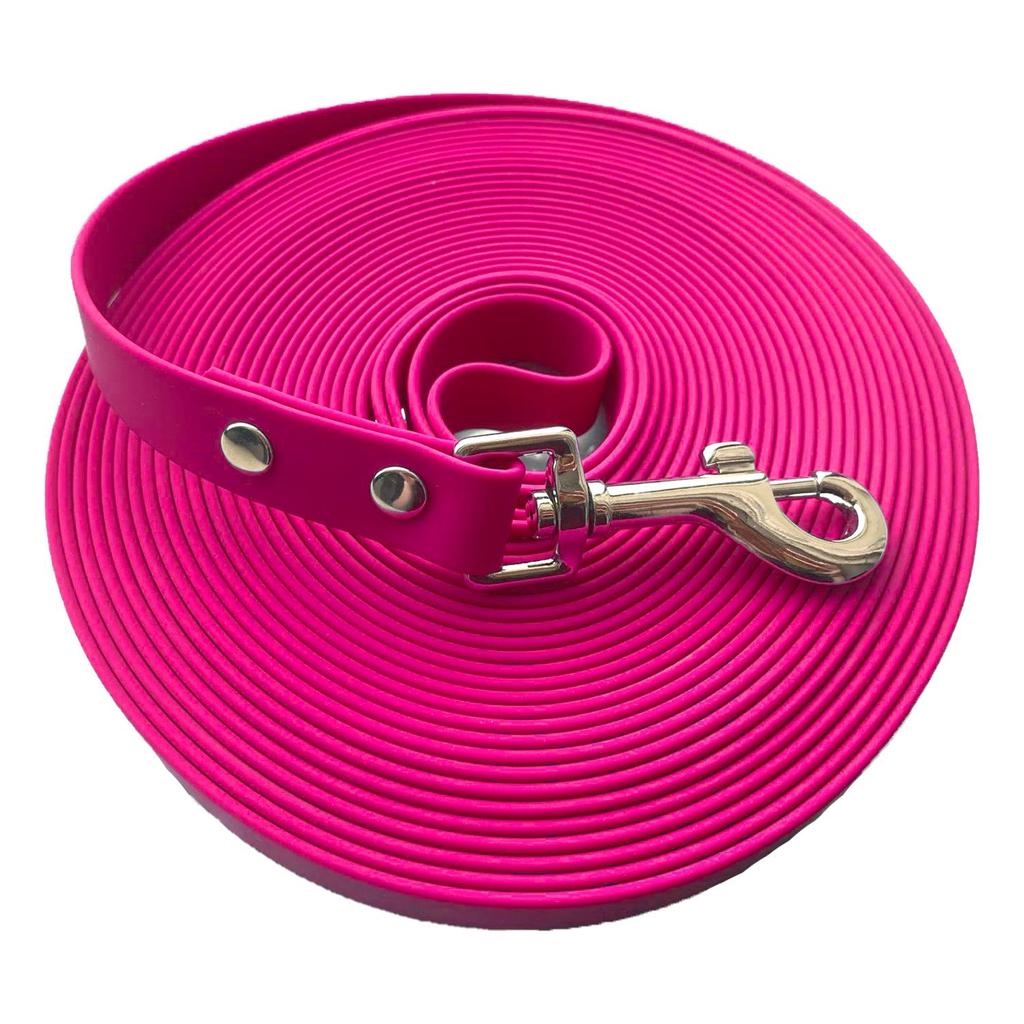 Waterproof & Stain-Resistant PVC Coated Nylon Dog Leash