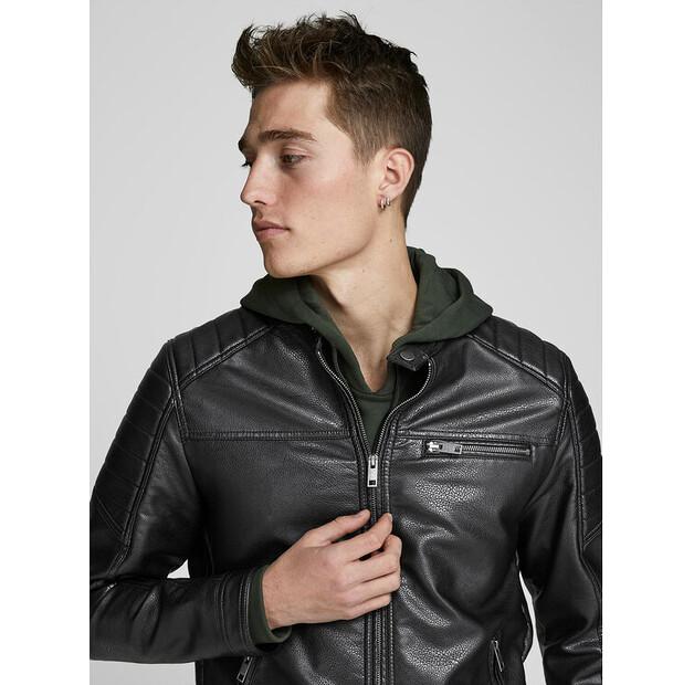 Jack & Jones Rocky Faux Leather Jacket