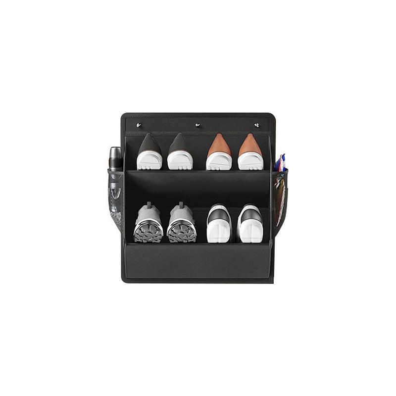 RV Skosoppbevaring Med Selvklebende Tape Dørskohylle Med Store Dype Lommer Egnet For Bobiler Smal Plass Garderobeoppbevaring