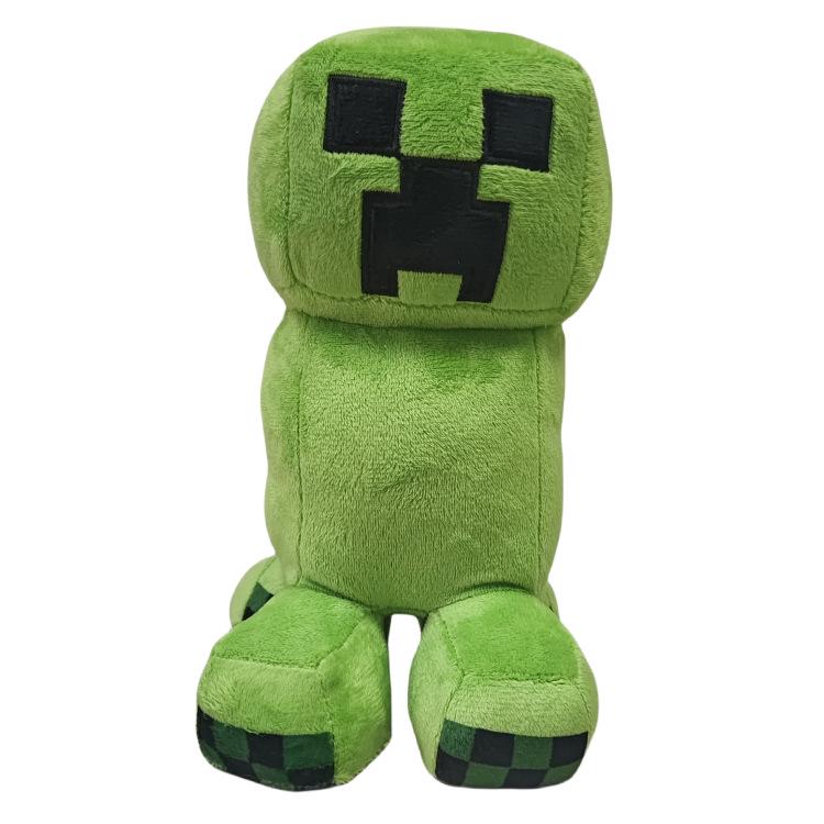 

Зеленый плюшевый Эндермен из Майнкрафт - Сидящая плюшевая игрушка для детей In Stock
