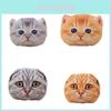 Cute And Creative 3d Cat Head Cushion Soft Plush Alien Cat Pillow Gift