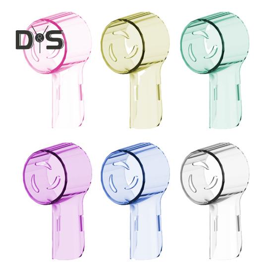 6 Stück staubdichte Zahnbürstenkopf-Abdeckungen mit Belüftungslöchern, lebensmittelecht, BPA-frei, wiederverwendbar, staubdichte Schutzhüllen für die IO-Serie