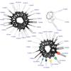 41/26 Stück Auto Klemmen Ausbau Werkzeugsatz Box Kabel Stecker Verbinder Auszieher Abzieher Löse Stift Auszieher Satz Klemmen Stecker Reparaturwerkzeuge