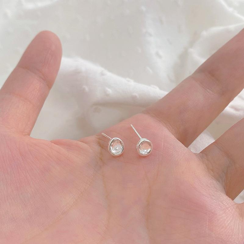 

Серьги Doudou Ниша Изысканный Дизайн Чувство Высокого Класса Темперамент Личность Универсальные Серьги