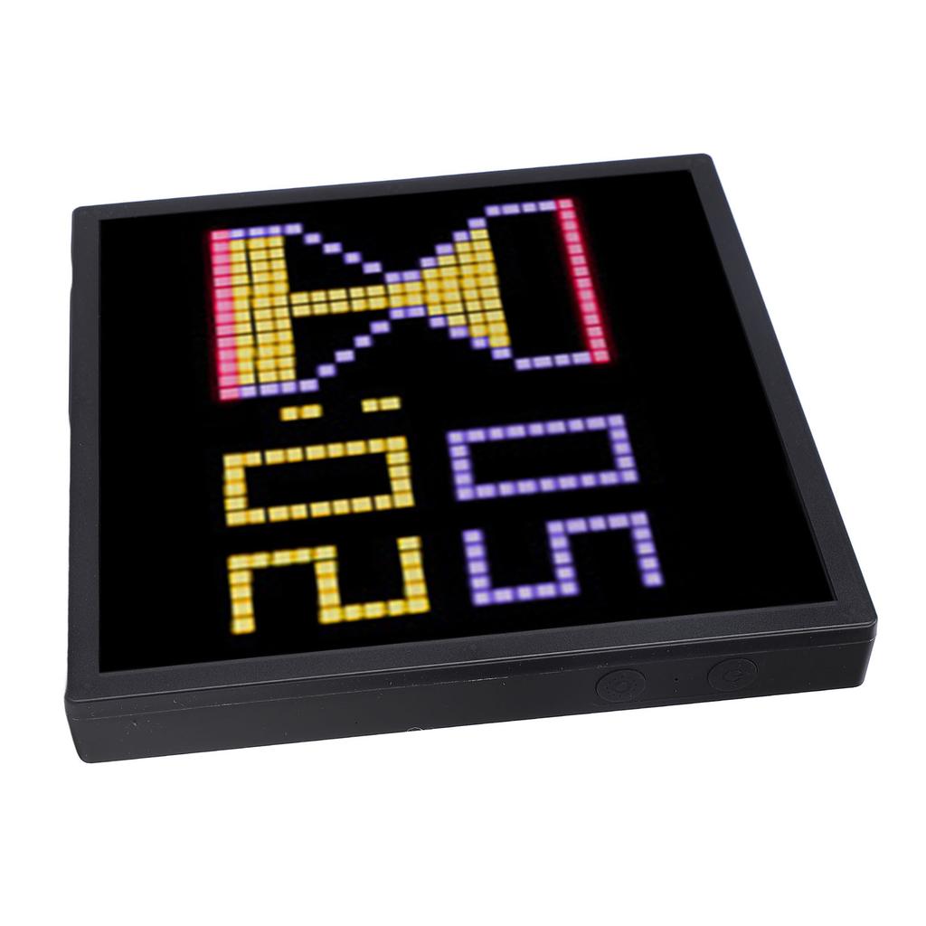 32x32 LED Pixel Art Display Screen Pixel Cloud Digital Picture Frame Pixel Art Digital Picture Frame with APP Control for Gaming Room Desk Wall Decor