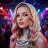 Comfortable Lightweight Sequins Scarf for Women Functions as Neck Warmer or Elegant Hair Decorative Hijab