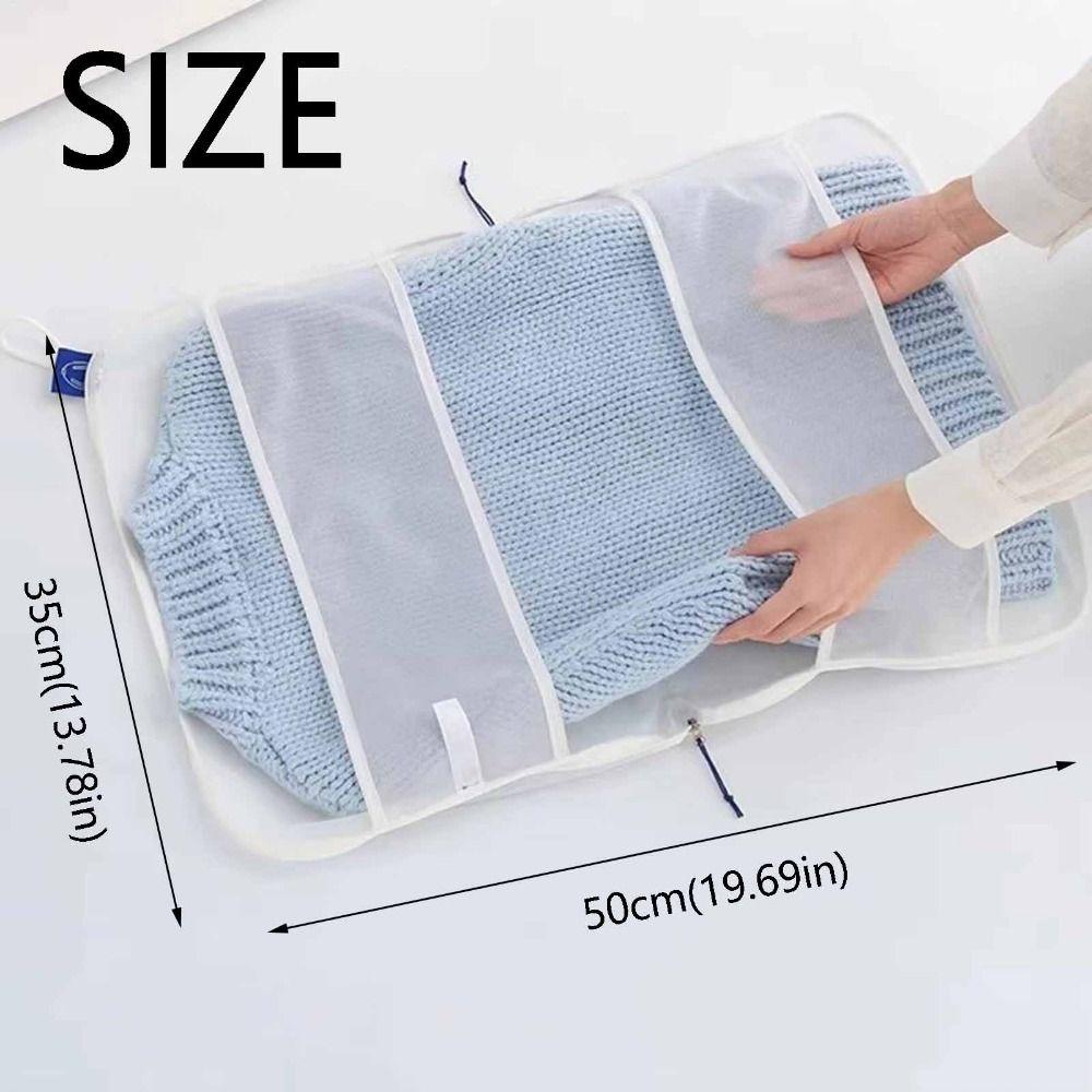 Fine Mesh Mesh Sweater Washing Bag Reusable Washing Machine Bag  for Knitted Wear
