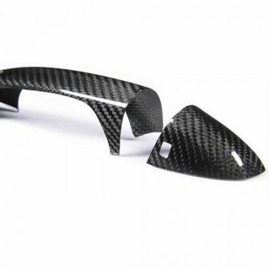 Carbon Car Door Handle Cover For Mercedes Benz W205 W213 S CLS GLC GLE AMG GT