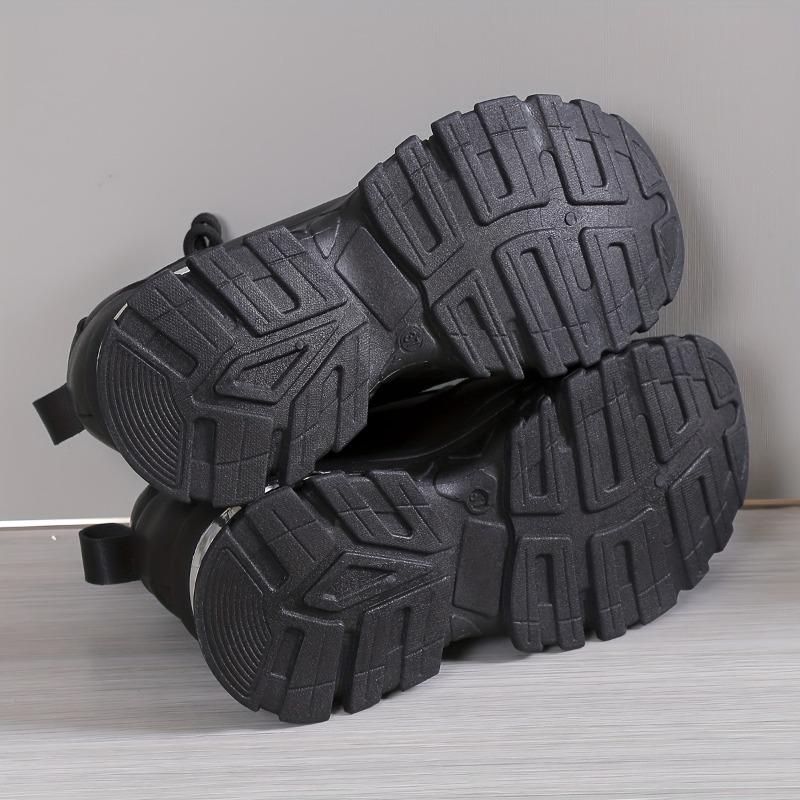 Adidași cu platformă pentru femei, Pantofi de exterior la modă cu șireturi, Pantofi sport confortabili cu talpă joasă