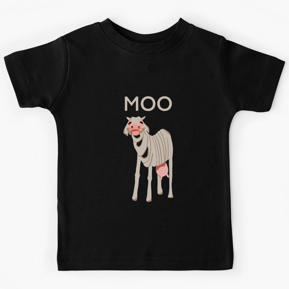 Milky White - Moo Kids T-Shirt 150