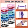 60Pcs Webbing Bracelets What Would Jesus Do Bracelets-S Christian Gifts Wwjd Bracelet Jesus You Christian Bracelets-S Bulk Adjus