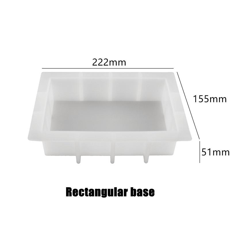 DIY Heart Resin Silicone Mold Photo Frame Crystal Epoxy Resin Molds Bookends Organize Silicone Molds Office Home Decoration