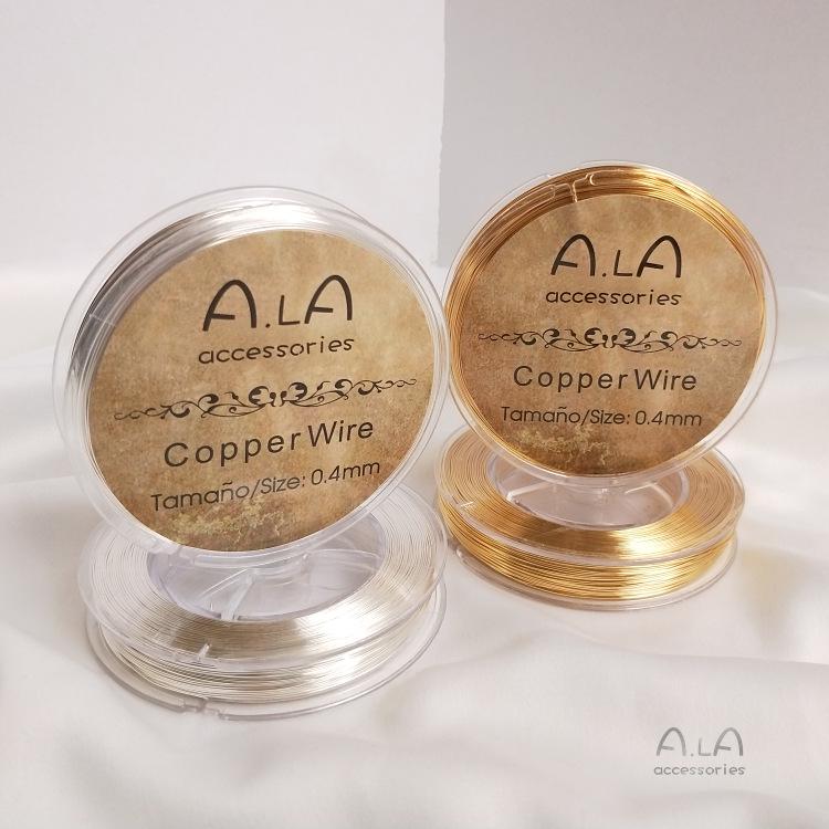 14K Gold-Filled Soft Copper Wire for DIY Jewelry Making