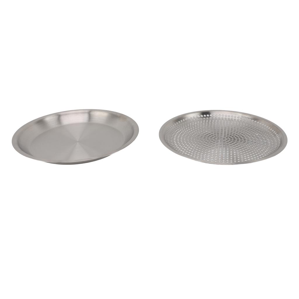 304 Stainless Steel Colander Bowl Set Large Capacity Versatile Stainless Steel Colander Bowl for