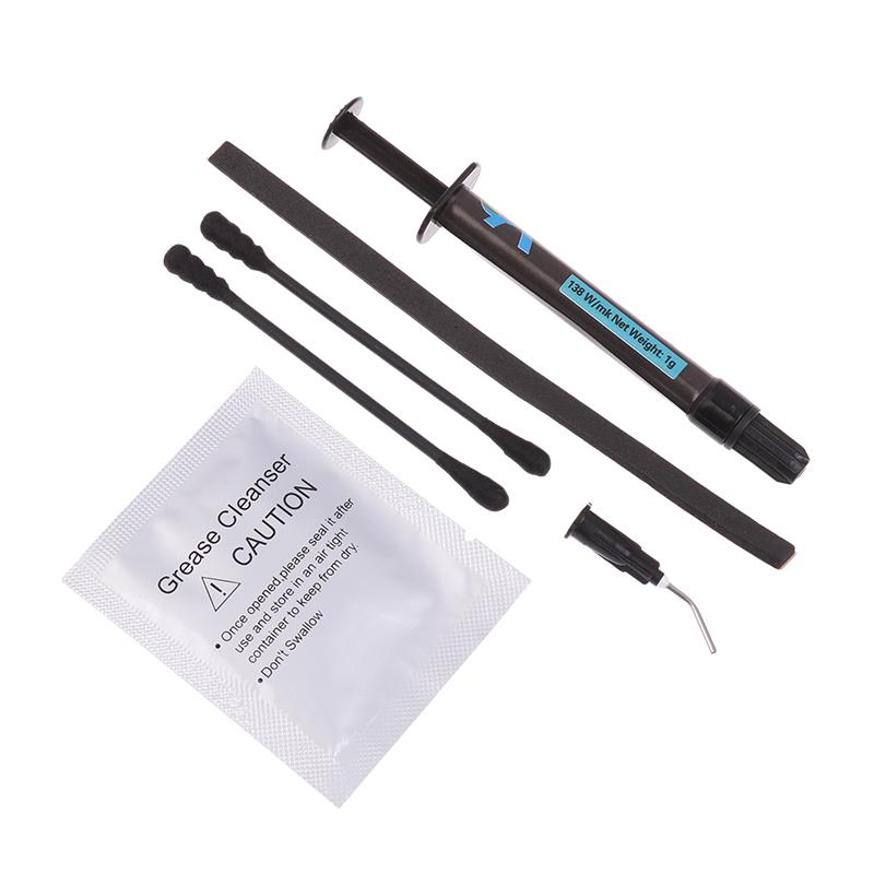 1Stk 1g/3g/5g MY-138 Flüssigmetall Wärmeleitpaste CPU GPU Grafikkarte CPU Laptop Kühlung Leitfähiges Silikonfett Pad