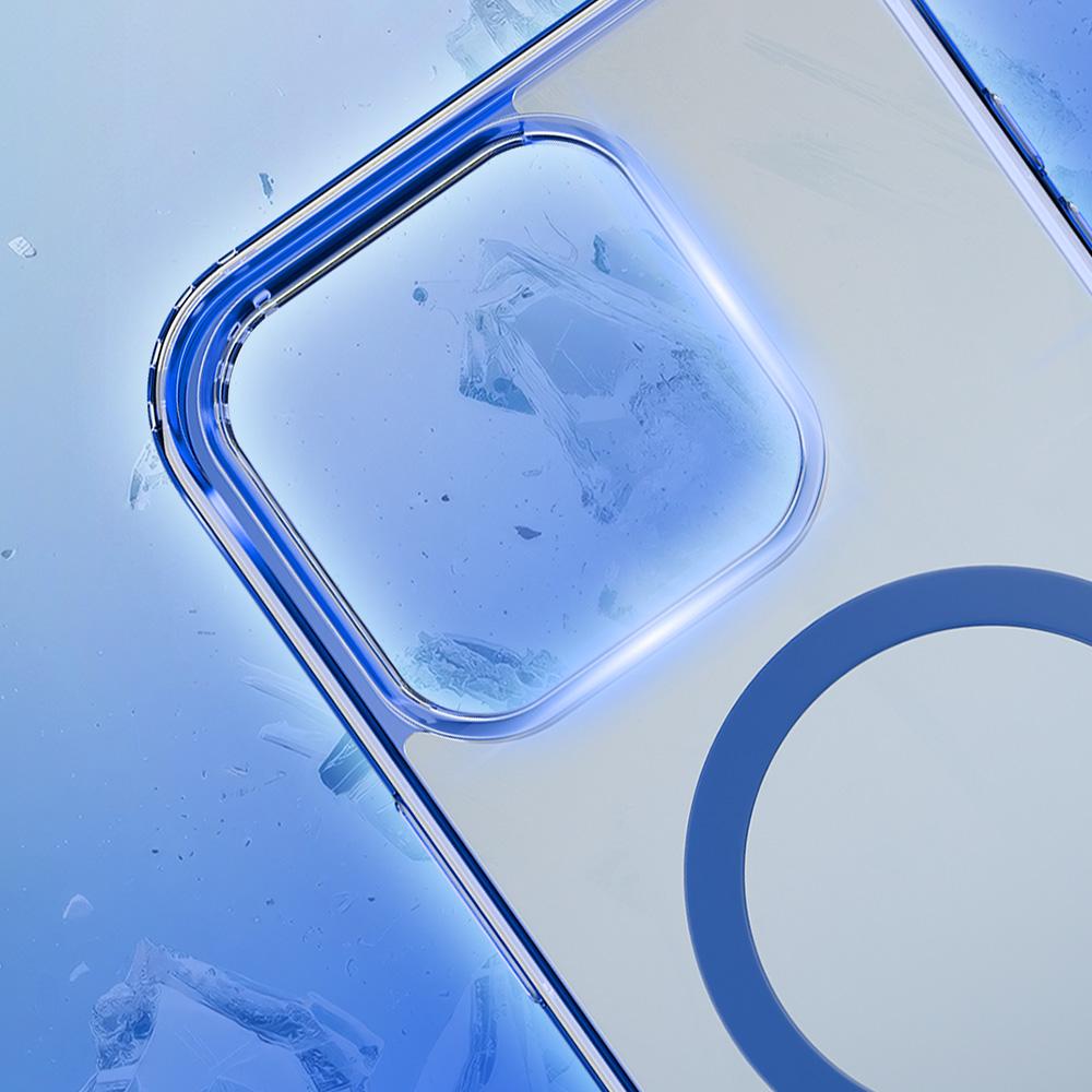 Etui 3Mk Frosty Magcase Do Iphone 16 Pro, Półprzezroczyste Z Fioletowym