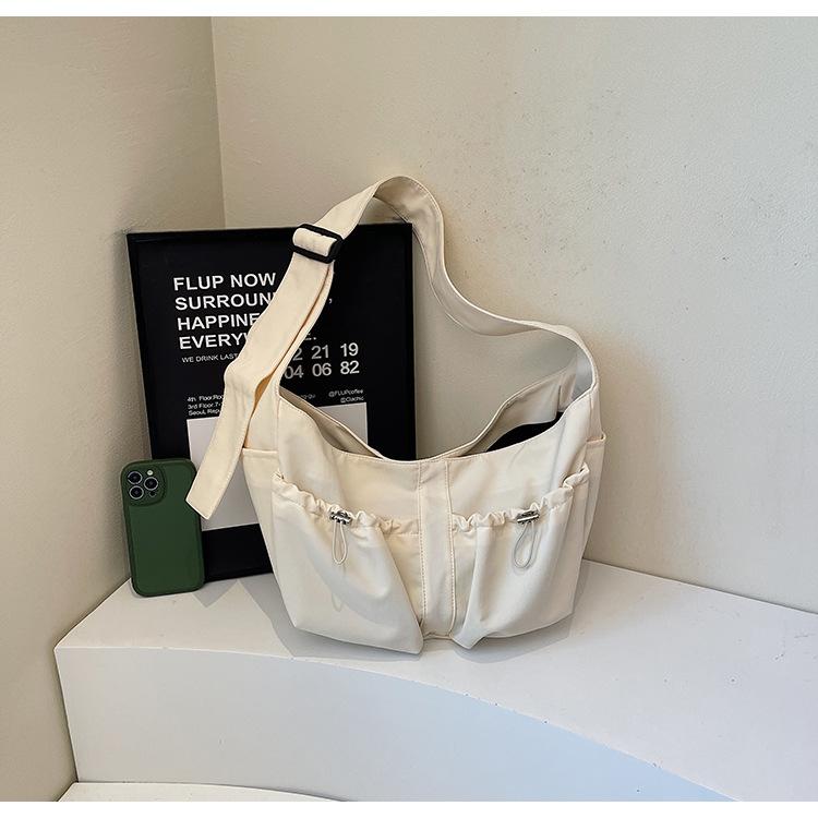 

Новая простая складная сумка повседневная нейлоновая сумка Ruiying большой вместимости женская сумка через плечо