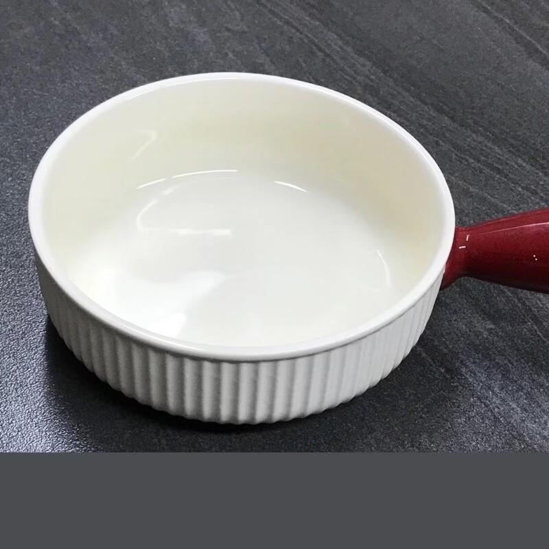 abay Color-Blocked Ceramic Single-Handle Bowl