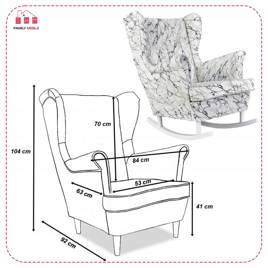 ARI Rocking Chair, Scandinavian Family Furniture, Birthday Gift