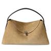 2026 Winter New Women Matte Cowhide Shoulder Handbag, Niche Retro‑Design Large‑Capacity Versatile Commuter Crossbody Bag